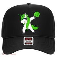 St. Patrick's Day Dabbing Irish Unicorn Hat thumb 0