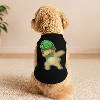 St. Patrick's Day Dabbing Pug Doggie Tank thumb 2