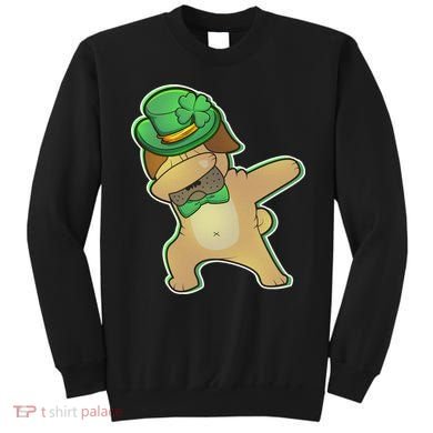St. Patrick's Day Dabbing Pug Sweatshirt