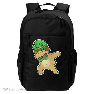 St. Patrick's Day Dabbing Pug Backpack