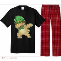 St. Patrick's Day Dabbing Pug Pajama Set thumb 0