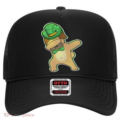 St. Patrick's Day Dabbing Pug Hat