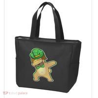 St. Patrick's Day Dabbing Pug Tote Bag thumb 3