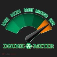 St. Patrick's Day Drunk O Meter Women's Sweatshirt thumb 2