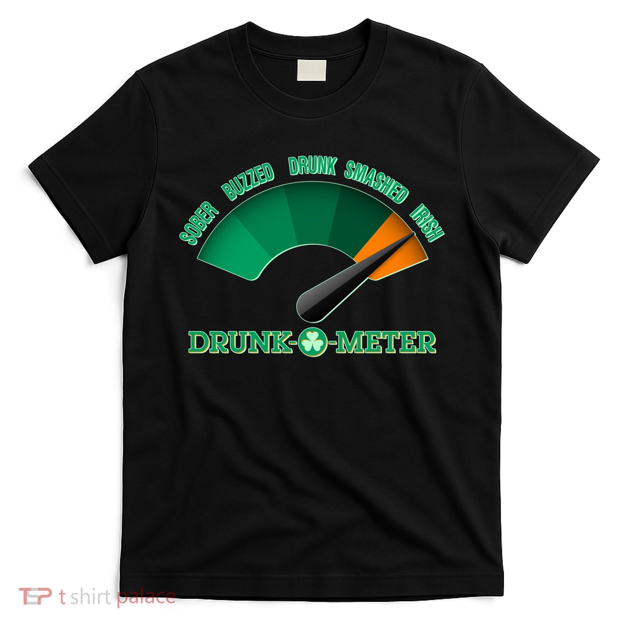 St. Patrick's Day Drunk O Meter T-Shirt