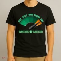 St. Patrick's Day Drunk O Meter T-Shirt thumb 3