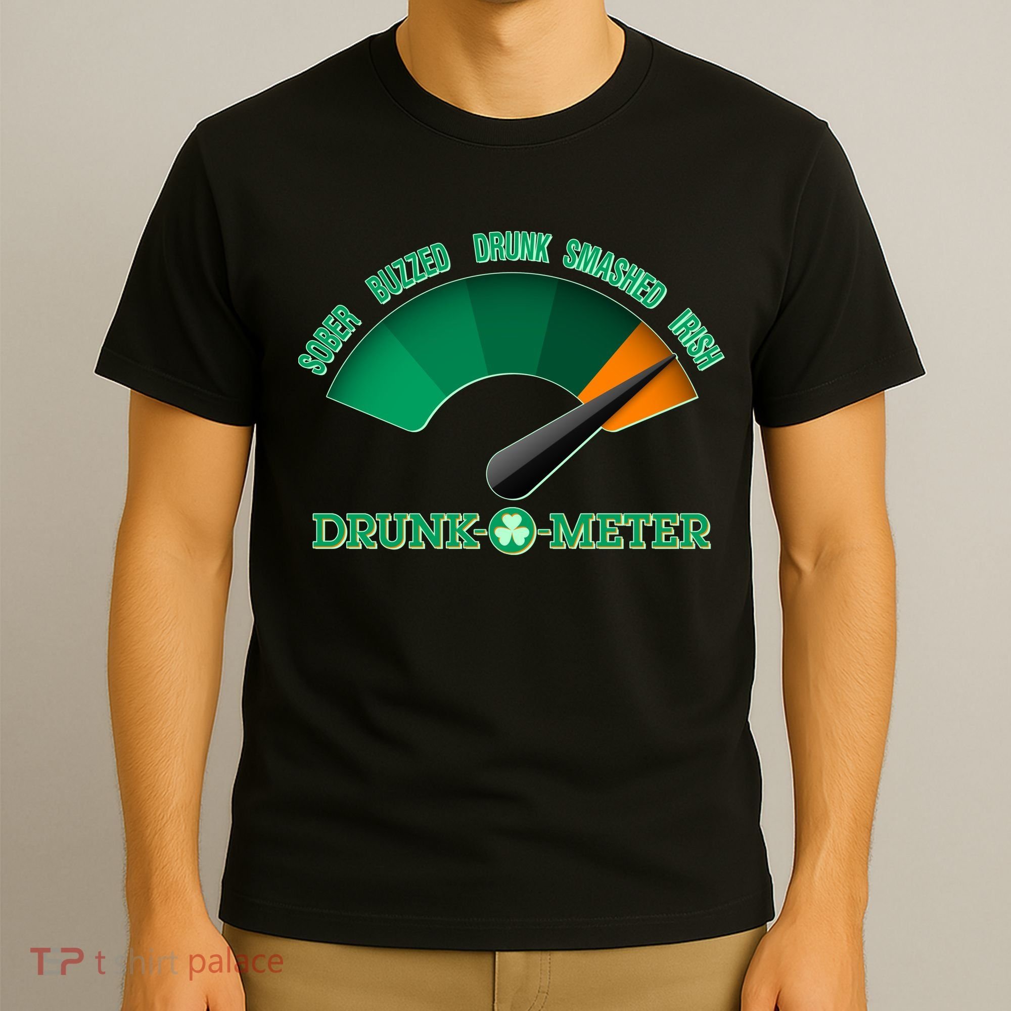St. Patrick's Day Drunk O Meter T-Shirt