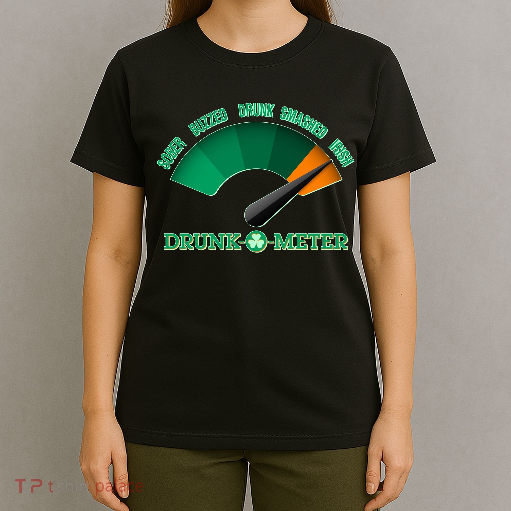 St. Patrick's Day Drunk O Meter T-Shirt
