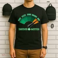 St. Patrick's Day Drunk O Meter T-Shirt thumb 6