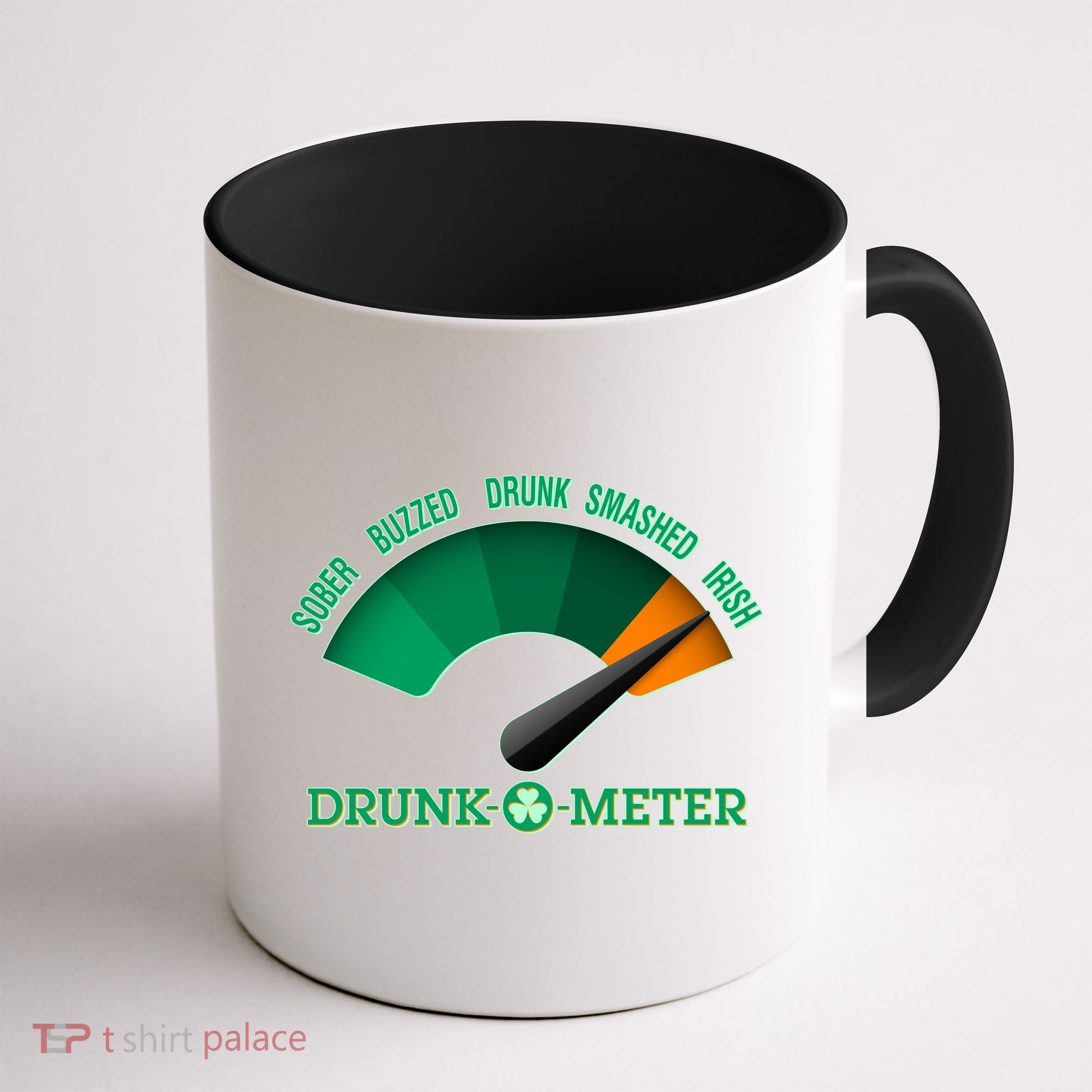 St. Patrick's Day Drunk O Meter Coffee Mug