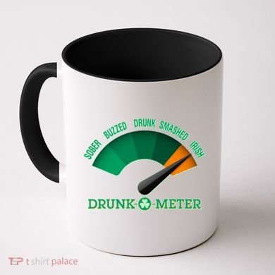 St. Patrick's Day Drunk O Meter Coffee Mug