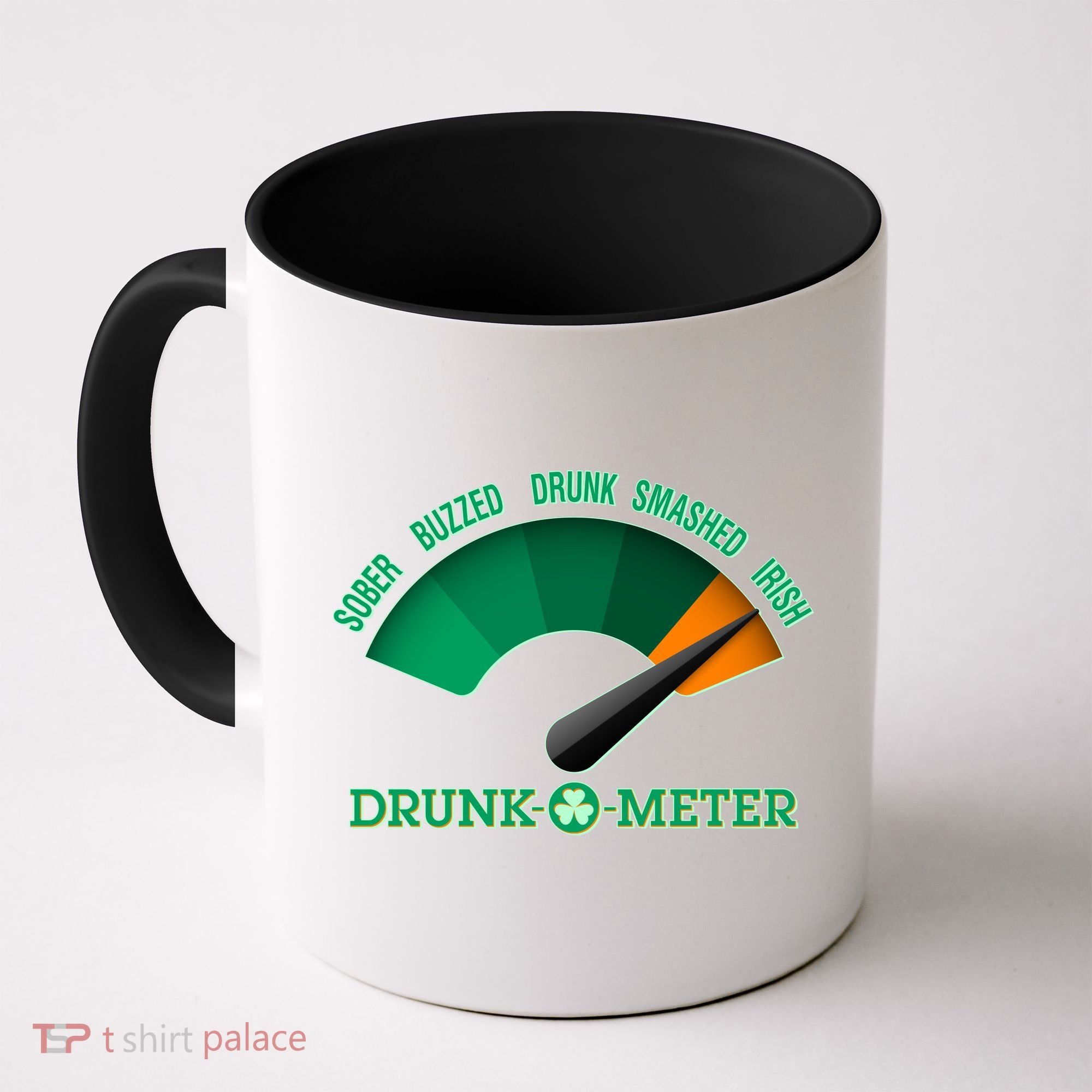 St. Patrick's Day Drunk O Meter Coffee Mug