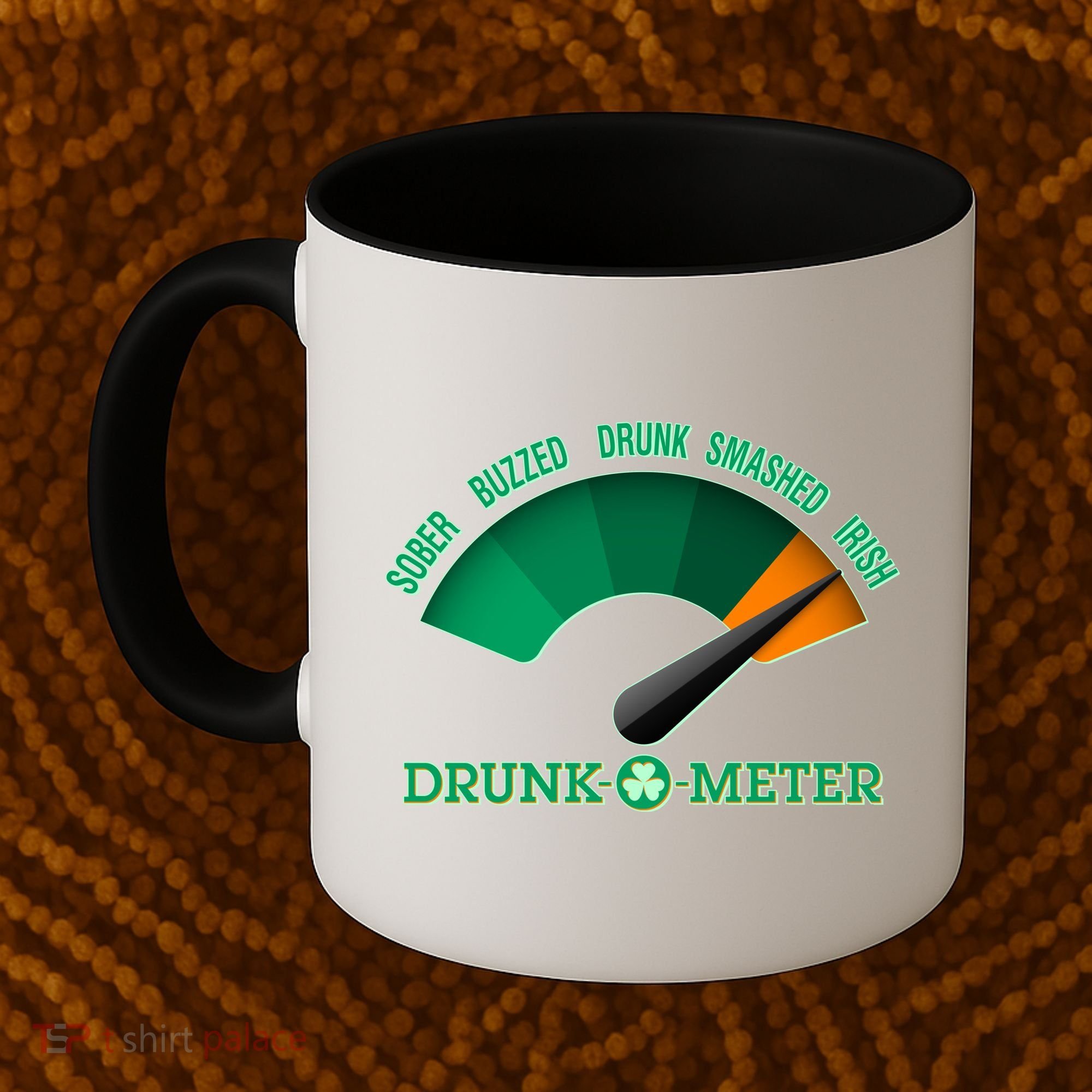 St. Patrick's Day Drunk O Meter Coffee Mug