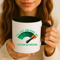 St. Patrick's Day Drunk O Meter Coffee Mug thumb 3
