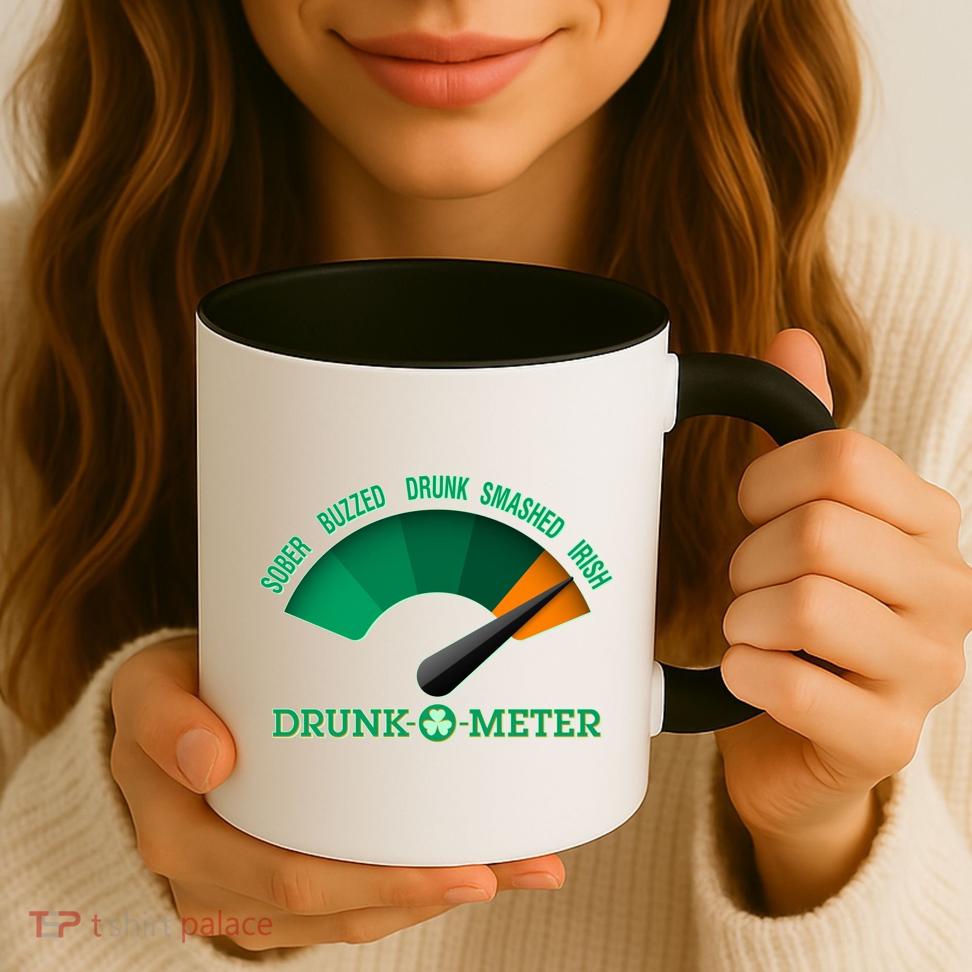 St. Patrick's Day Drunk O Meter Coffee Mug
