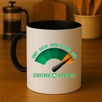 St. Patrick's Day Drunk O Meter Coffee Mug thumb 4