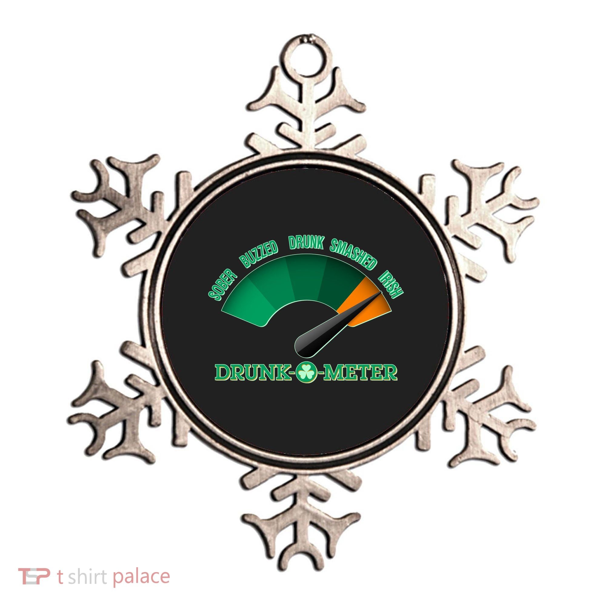 St. Patrick's Day Drunk O Meter Ornament