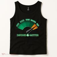 St. Patrick's Day Drunk O Meter Tank Top thumb 2