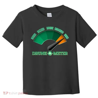 St. Patrick's Day Drunk O Meter Toddler T-Shirt