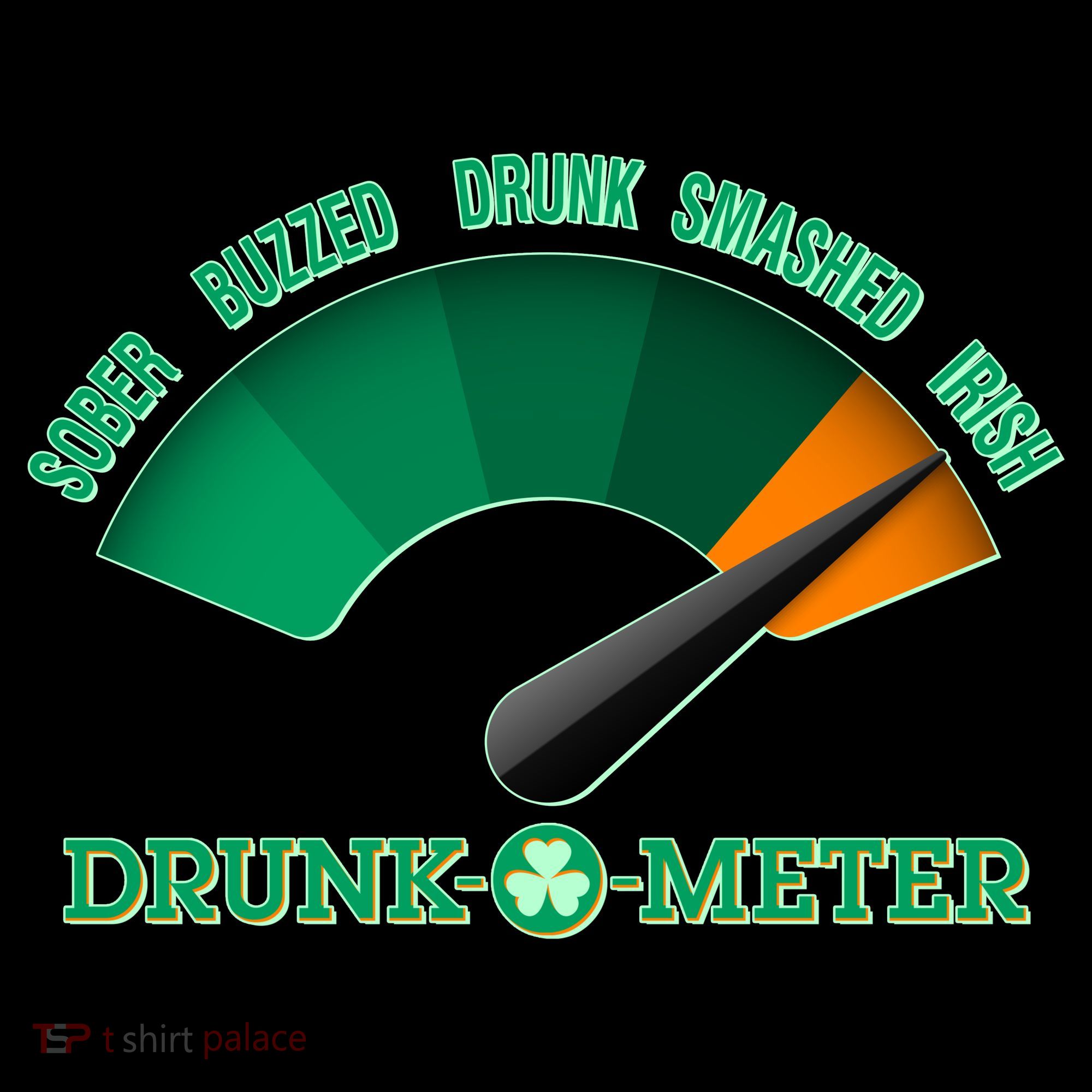 St. Patrick's Day Drunk O Meter Toddler T-Shirt