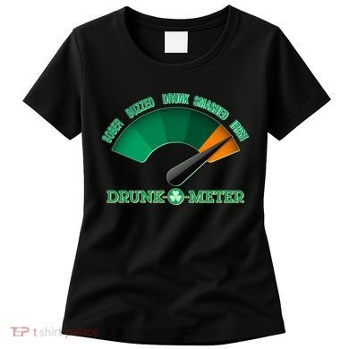 St. Patrick's Day Drunk O Meter Women's T-Shirt