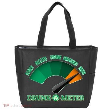 St. Patrick's Day Drunk O Meter Tote Bag