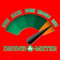 St. Patrick's Day Drunk O Meter Santa Hat thumb 1