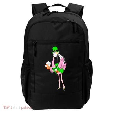 St. Patrick's Day Flamingo Backpack