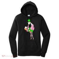 St. Patrick's Day Flamingo Women's Hoodie thumb 0