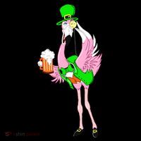 St. Patrick's Day Flamingo Women's Tank Top thumb 5
