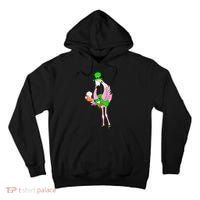 St. Patrick's Day Flamingo Tall Hoodie thumb 0