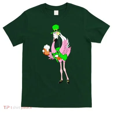 St. Patrick's Day Flamingo T-Shirt