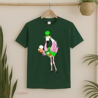 St. Patrick's Day Flamingo T-Shirt thumb 2