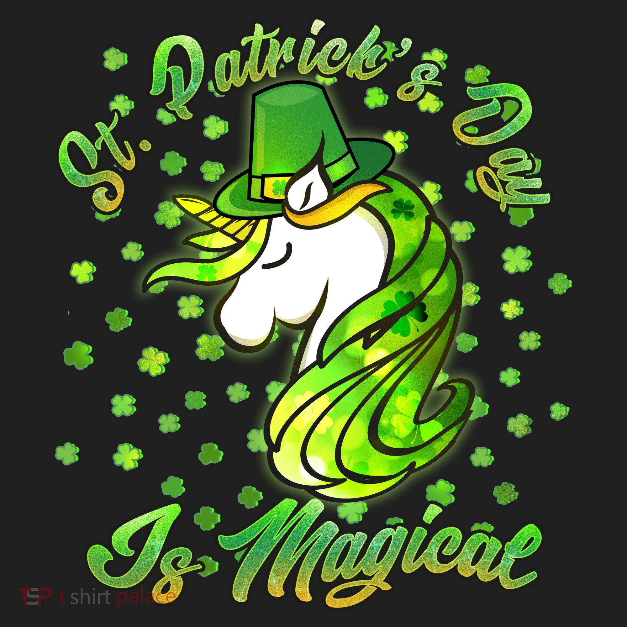 St. Patrick's Day Is Magical Golf Towel