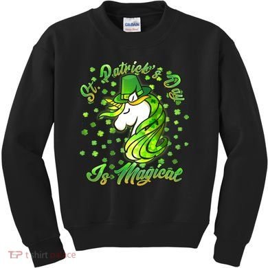 St. Patrick's Day Is Magical Kids Sweatshirt