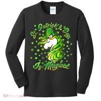 St. Patrick's Day Is Magical Kids Long Sleeve Shirt thumb 0