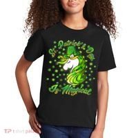 St. Patrick's Day Is Magical Kids T-Shirt thumb 2