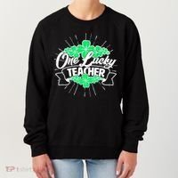 St. Patrick's Day One Lucky Teacher Women's Sweatshirt thumb 0