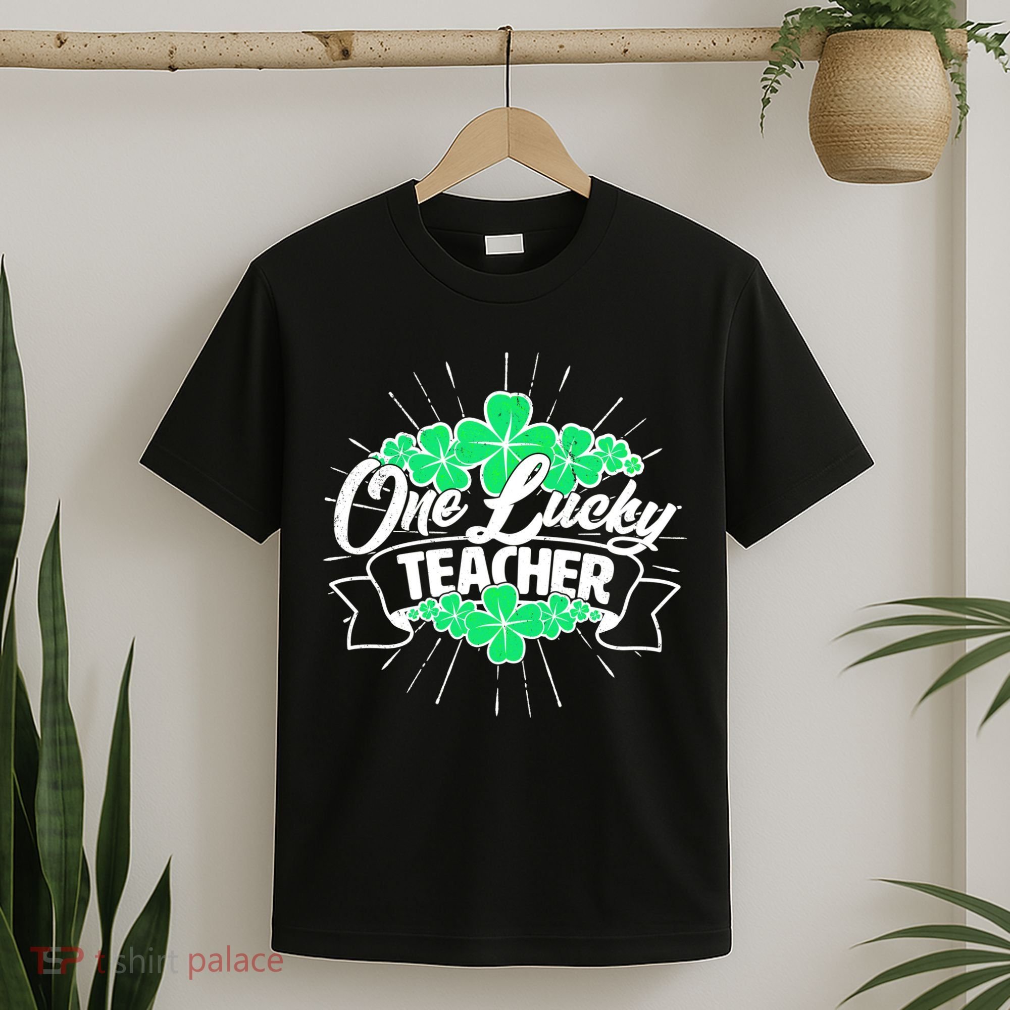 St. Patrick's Day One Lucky Teacher T-Shirt