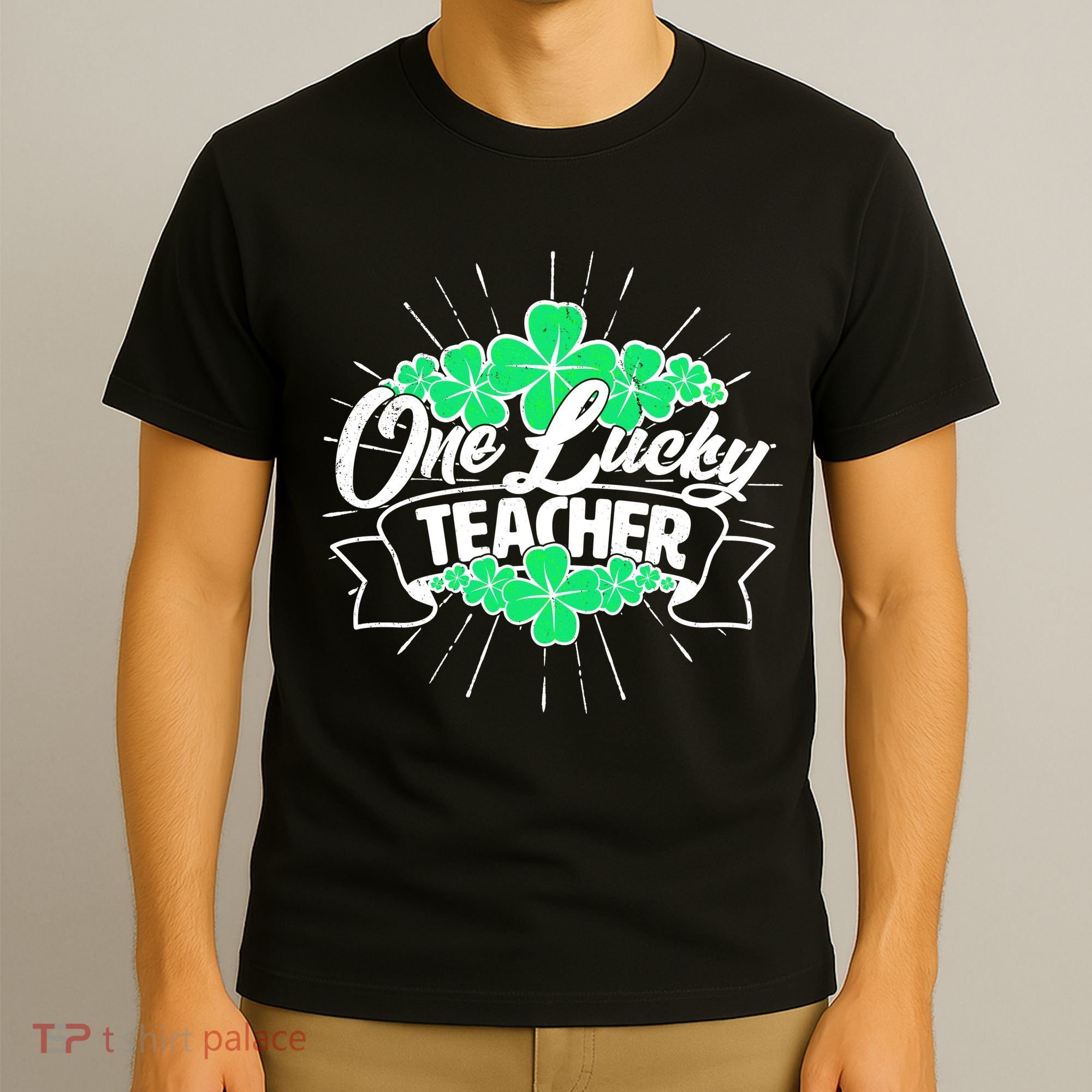 St. Patrick's Day One Lucky Teacher T-Shirt