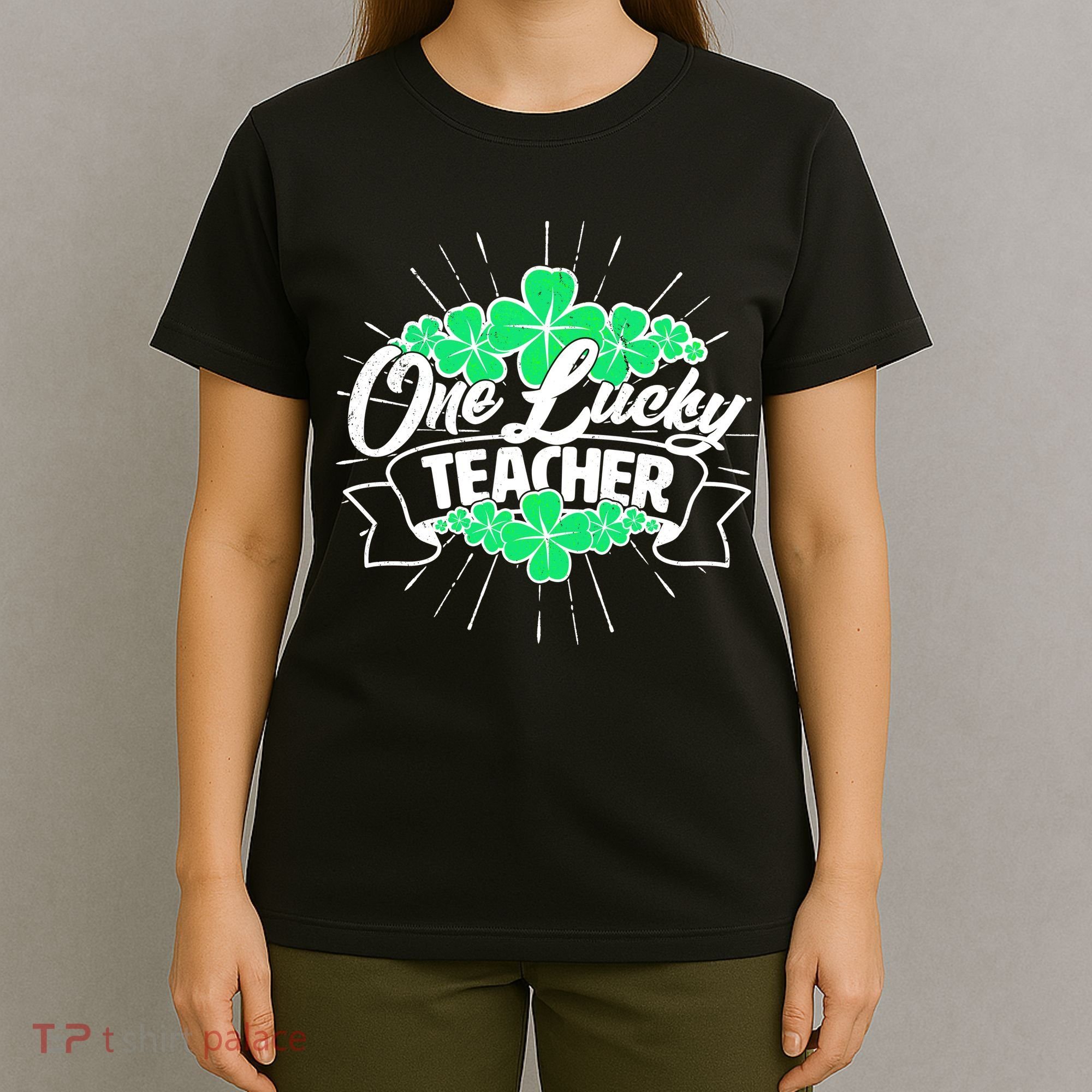 St. Patrick's Day One Lucky Teacher T-Shirt