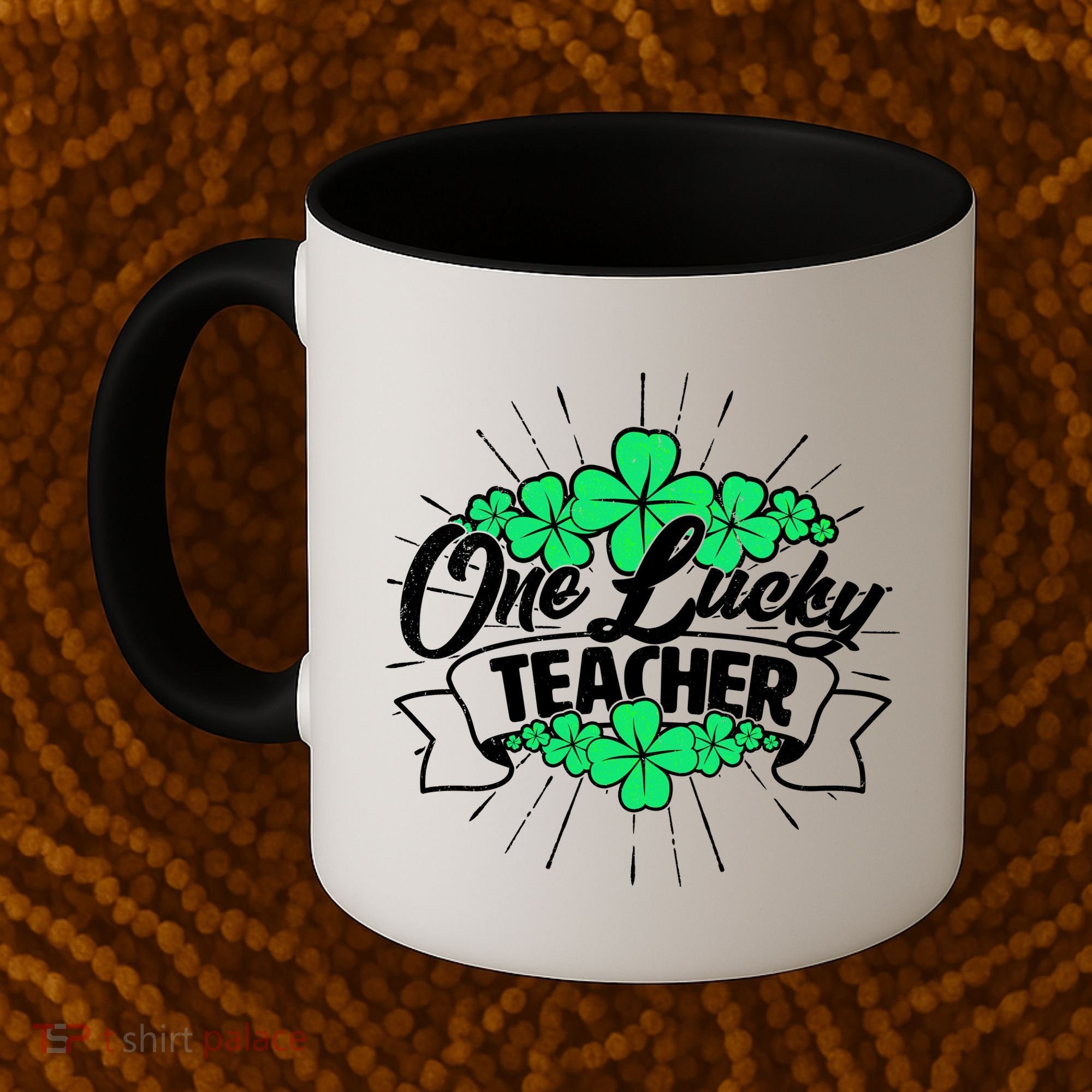 St. Patrick's Day One Lucky Teacher Coffee Mug