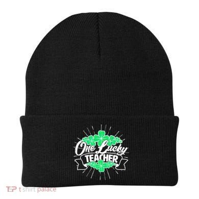 St. Patrick's Day One Lucky Teacher Beanie