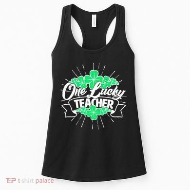 St. Patrick's Day One Lucky Teacher Women's Tank Top