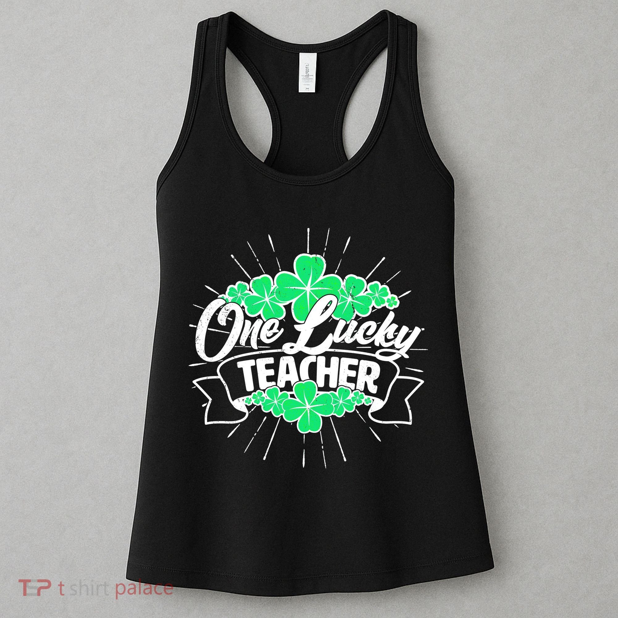 St. Patrick's Day One Lucky Teacher Women's Tank Top