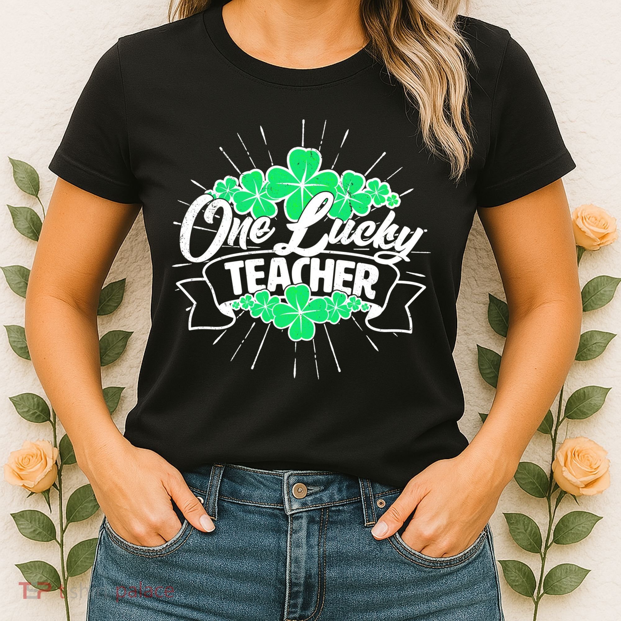 St. Patrick's Day One Lucky Teacher Women's T-Shirt