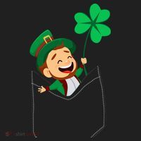 St. Patrick's Day Pocket Leprechaun Clover Tumbler thumb 3