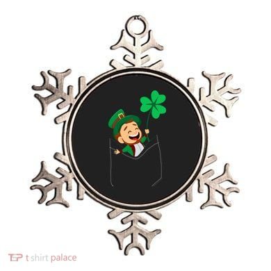 St. Patrick's Day Pocket Leprechaun Clover Ornament