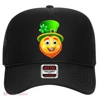 St. Patrick's Day Shamrock Leprechaun Emoji Smiley Hat thumb 0