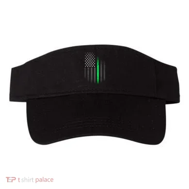 St. Patrick's Day Thin Green Line Flag Visor